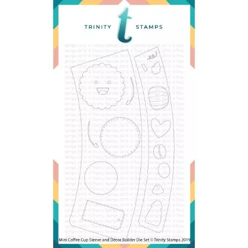 Trinity Stamps Mini Coffee Cup Sleeve and Decor Die Set