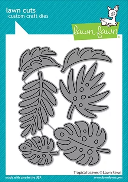 Tropical Leaves - Die - Lawn Fawn