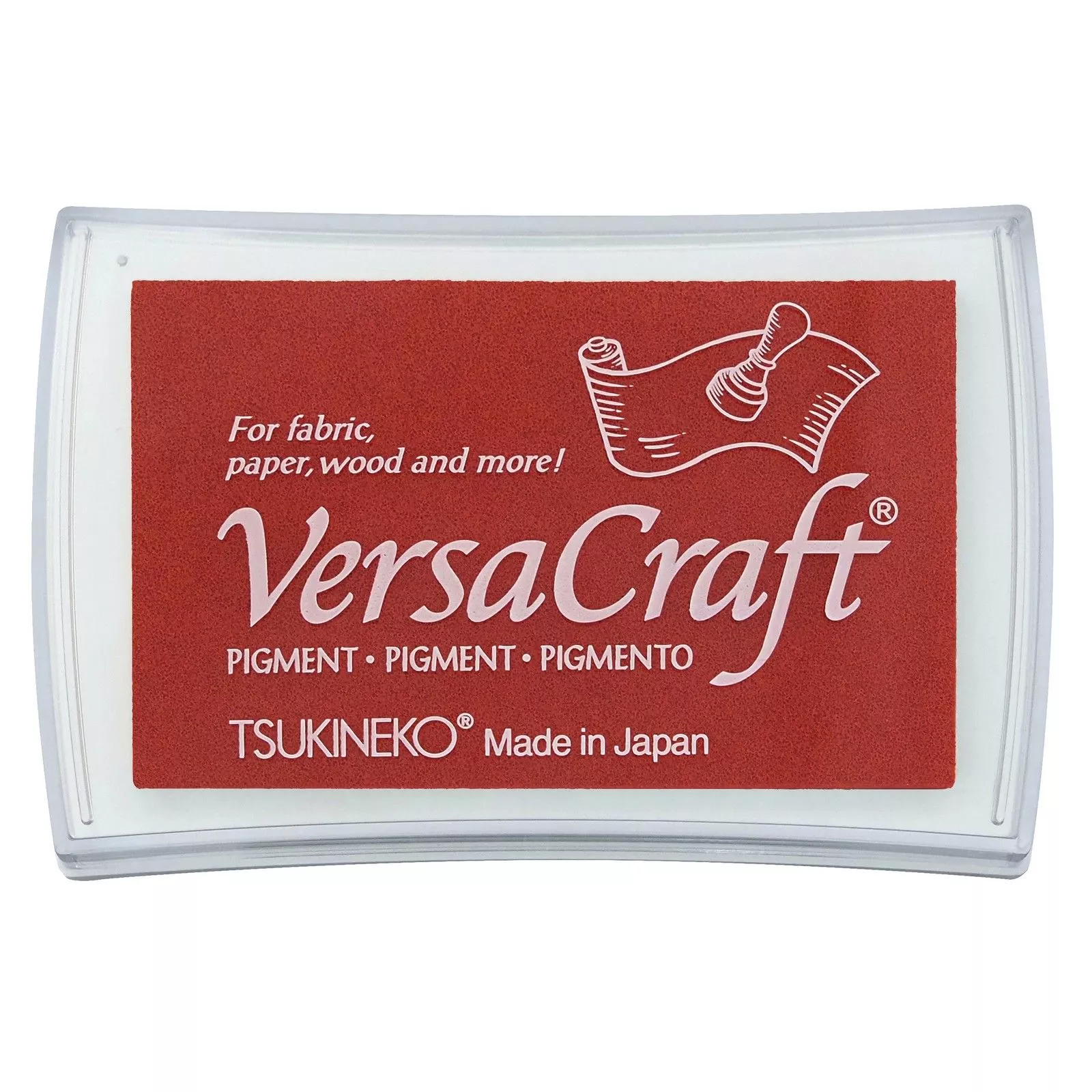 Tsukineko • VersaCraft Ink Pad Large Cherry Red