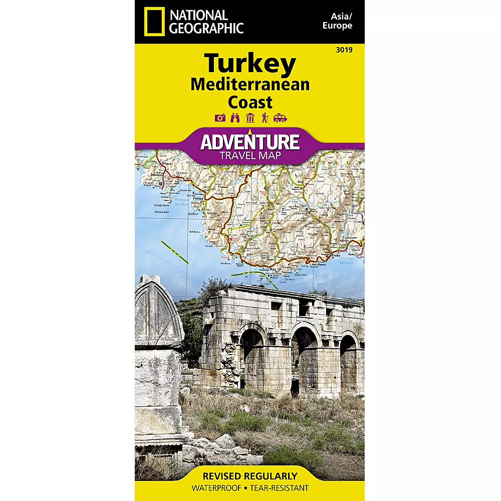 Turkey: Mediterranean Coast Adventure Map 3019