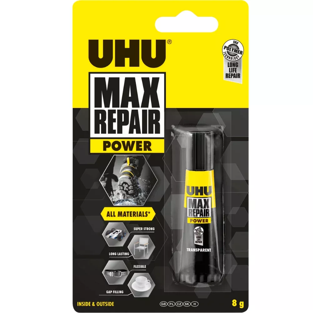 UHU Max Repair Power Glue, 8g