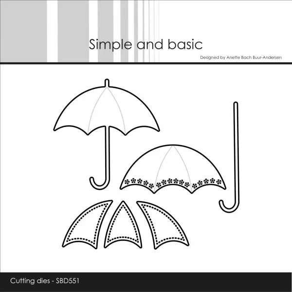 Umbrella - Dies - Simple and Basic
