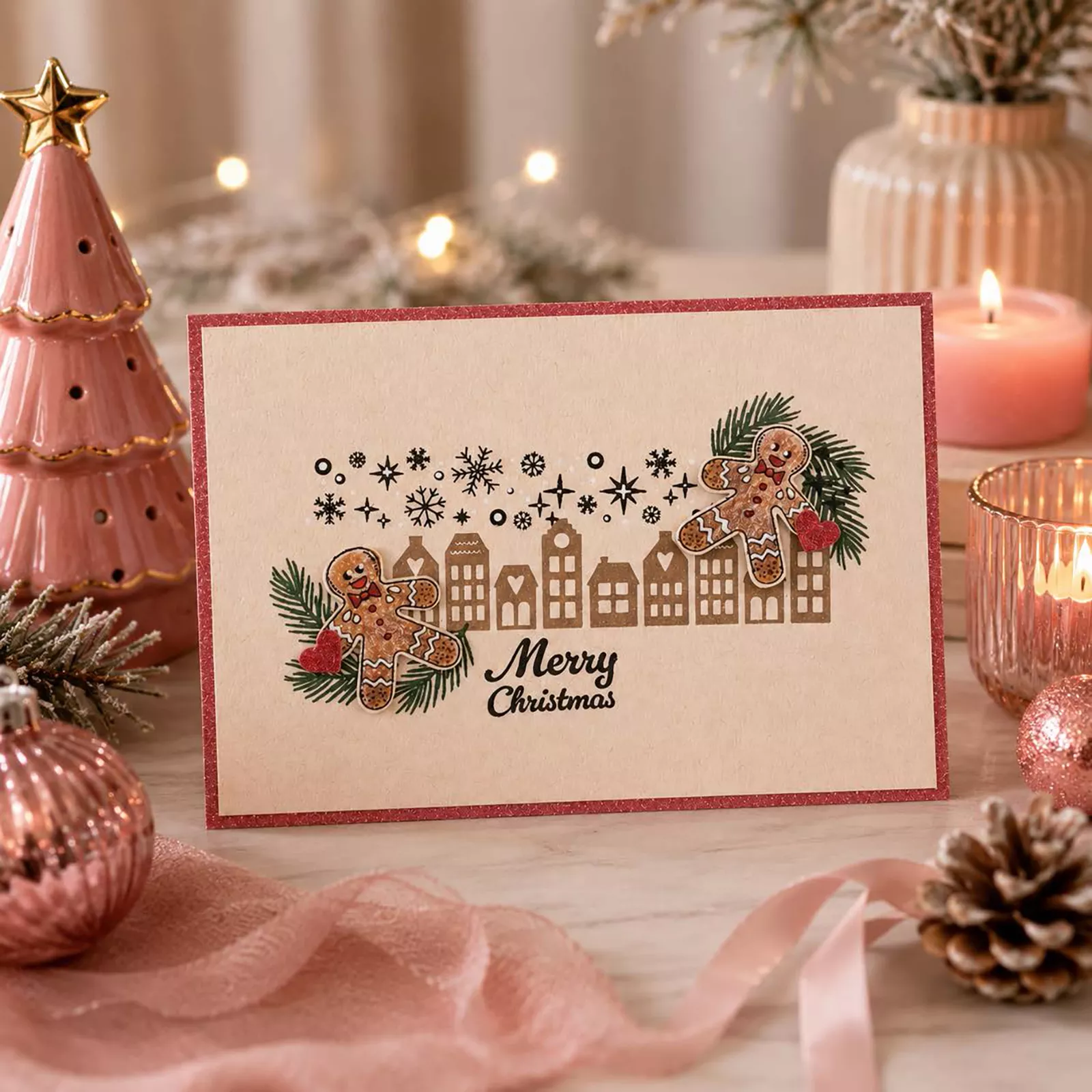 Vaessen Creative • Clear Stamps Set Decorative Borders A6pcs