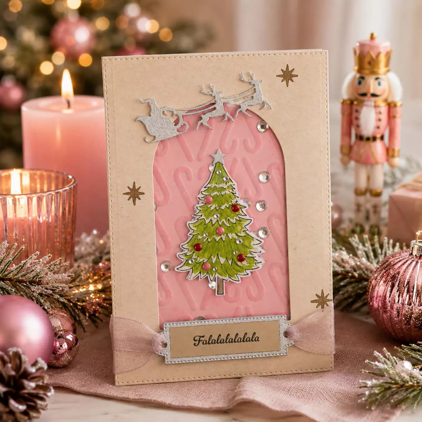 Vaessen Creative • Clear Stamps Set Nutcracker & Friends A6 14pcs