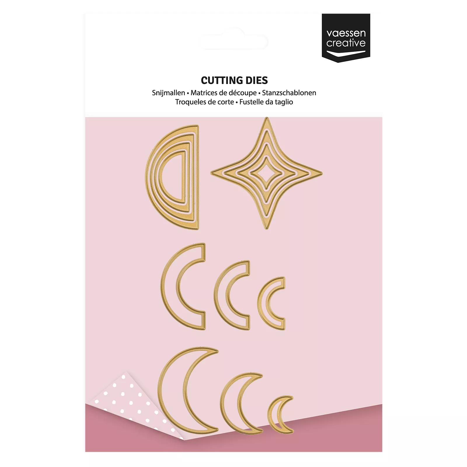 Vaessen Creative • Mini Cutting Dies Basic Shapes 2 14pcs