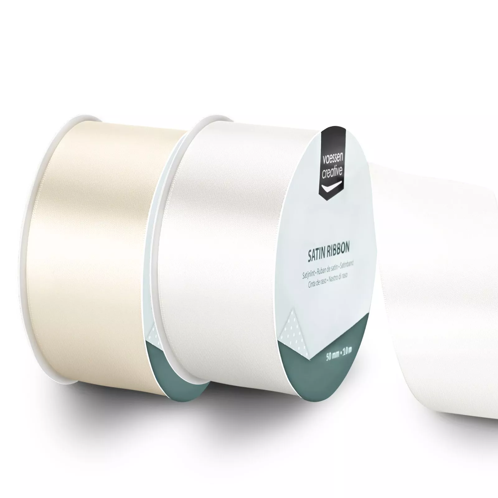 Vaessen Creative • Satin Ribbon 32.9ftx2in Wedding 2pcs