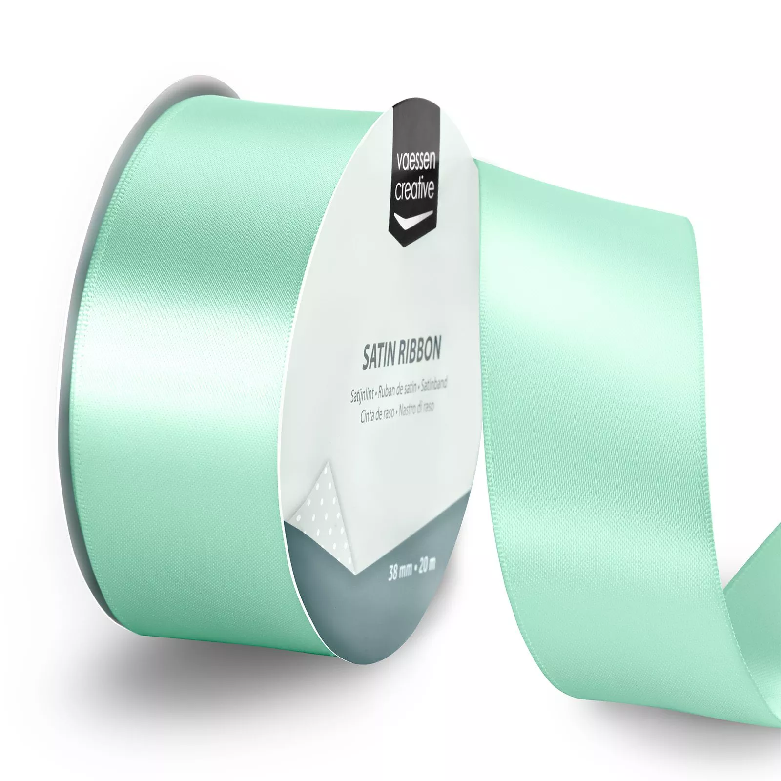 Vaessen Creative • Satin Ribbon 65,7ftx1.5in Blue