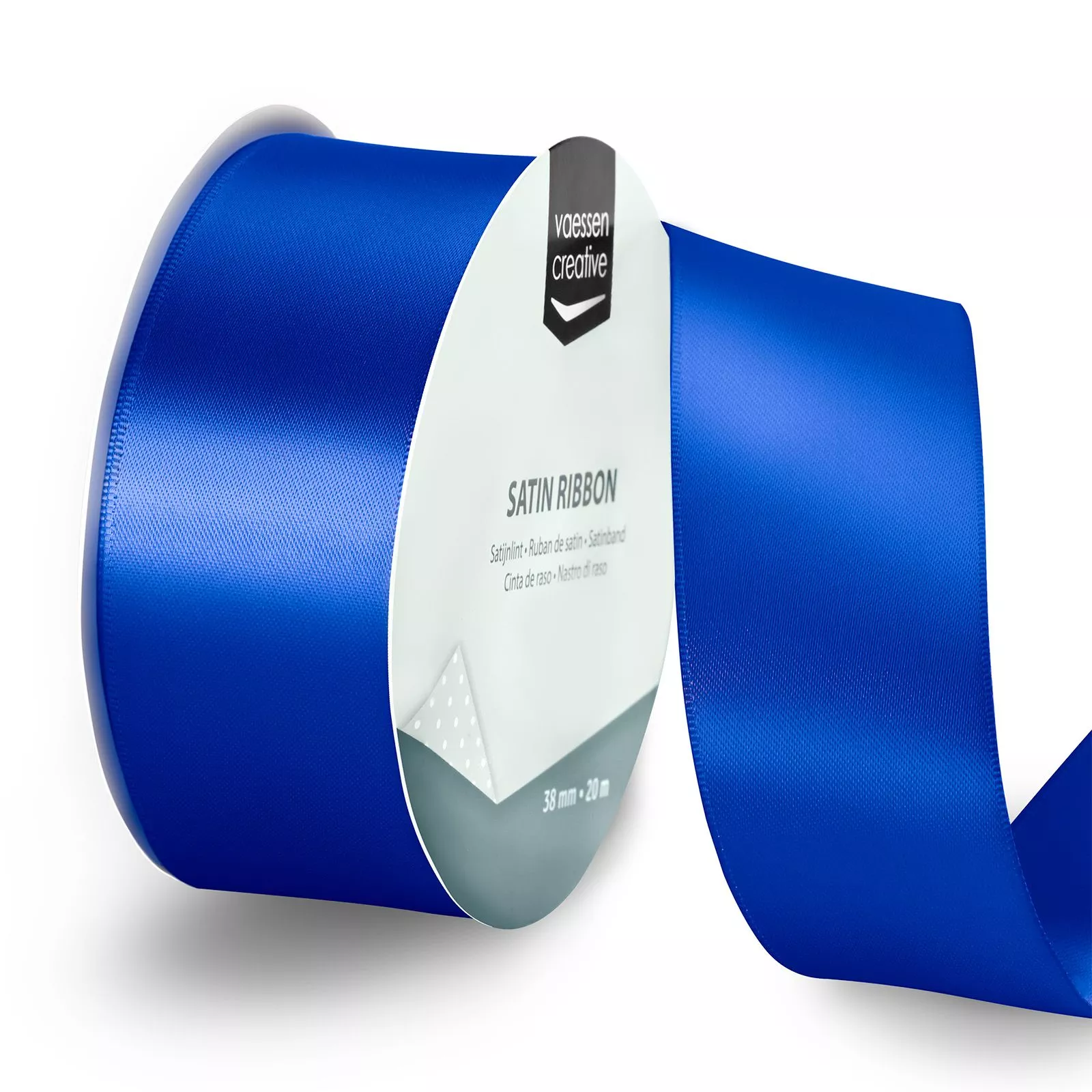 Vaessen Creative • Satin Ribbon 65,7ftx1.5in Electric Blue