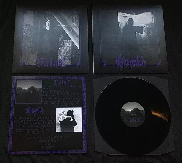 Valac / Grógaldr - Daggers Of Stygian Hatred (LP)