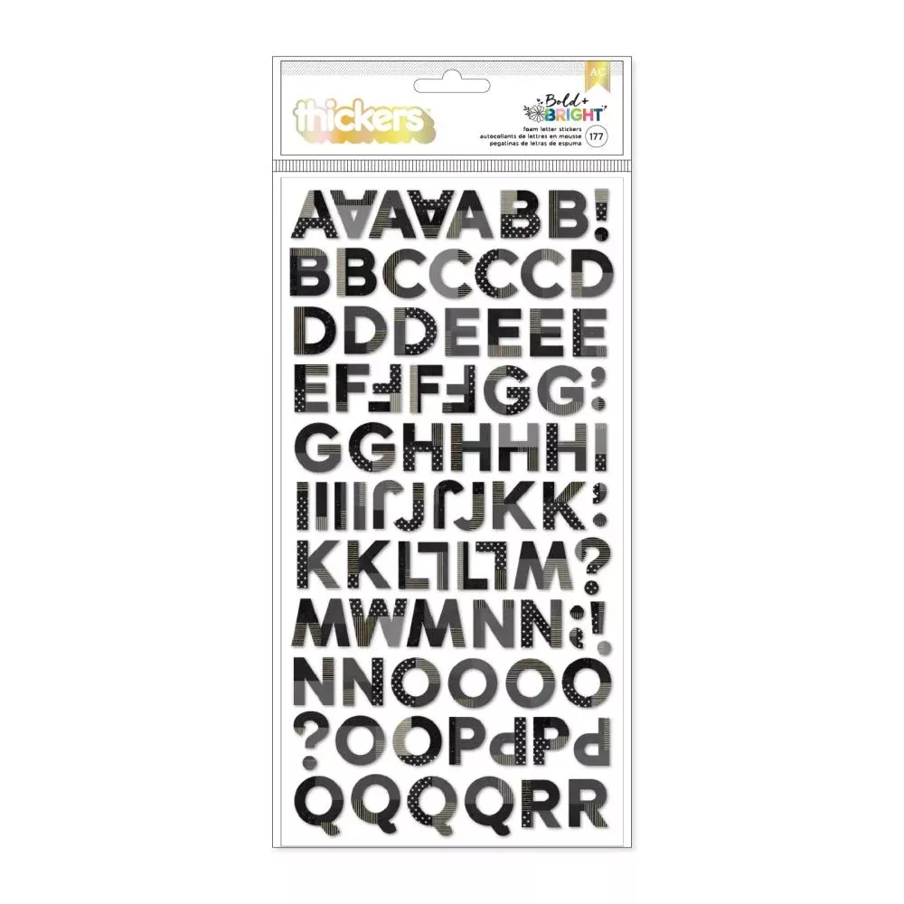 Vicki Boutin - Bold And Bright Thickers Alphabet