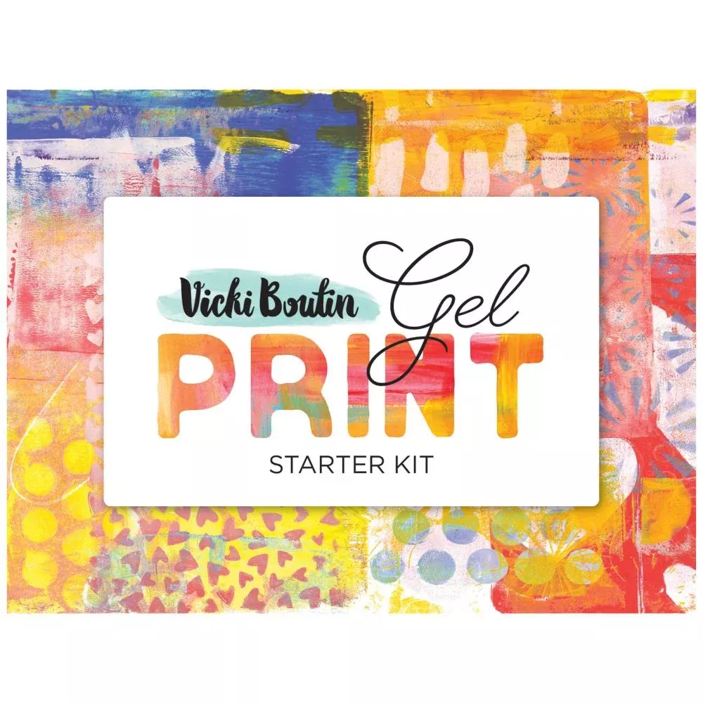 Vicki Boutin - Mixed Media Gel Plate Starter Kit