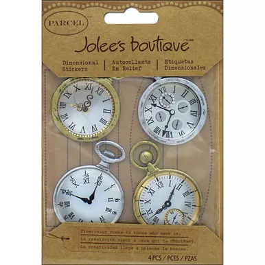 Vintage Pocket Watch Stickers