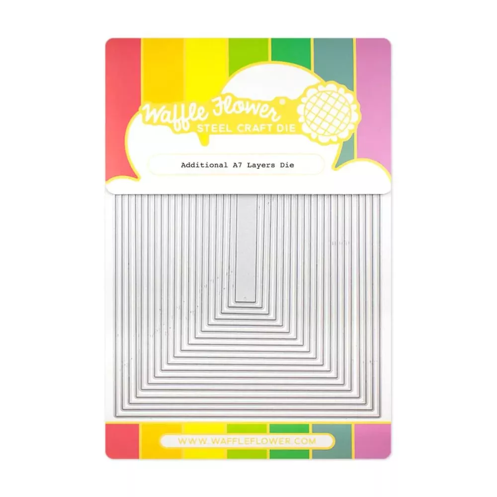 Waffle Flower Crafts A7 Additional Layers Die
