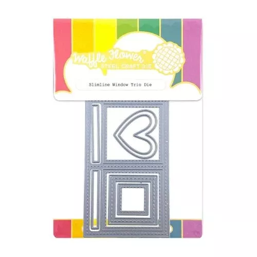 Waffle Flower - Slimline Window Trio Die