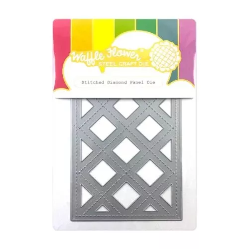 Waffle Flower - Stitched Diamond Panel Die