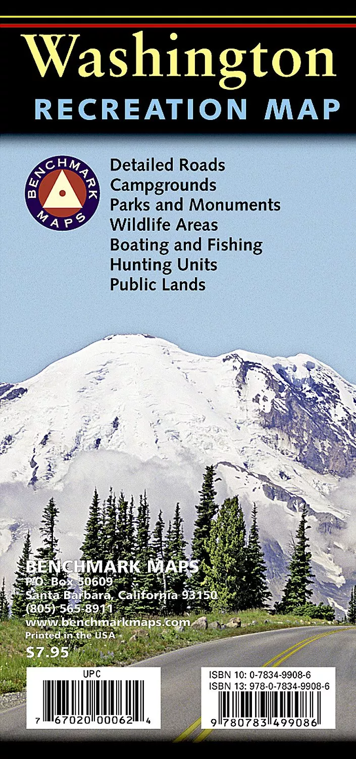 Washington Recreation Map