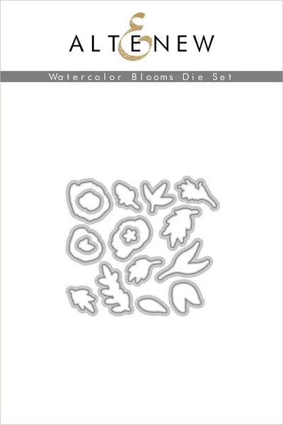 Watercolor Blooms Die Set - RETIRING