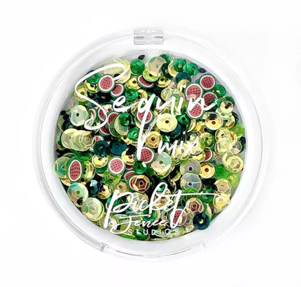 Watermelon Crush Sequin Mix - Picket Fence Studios
