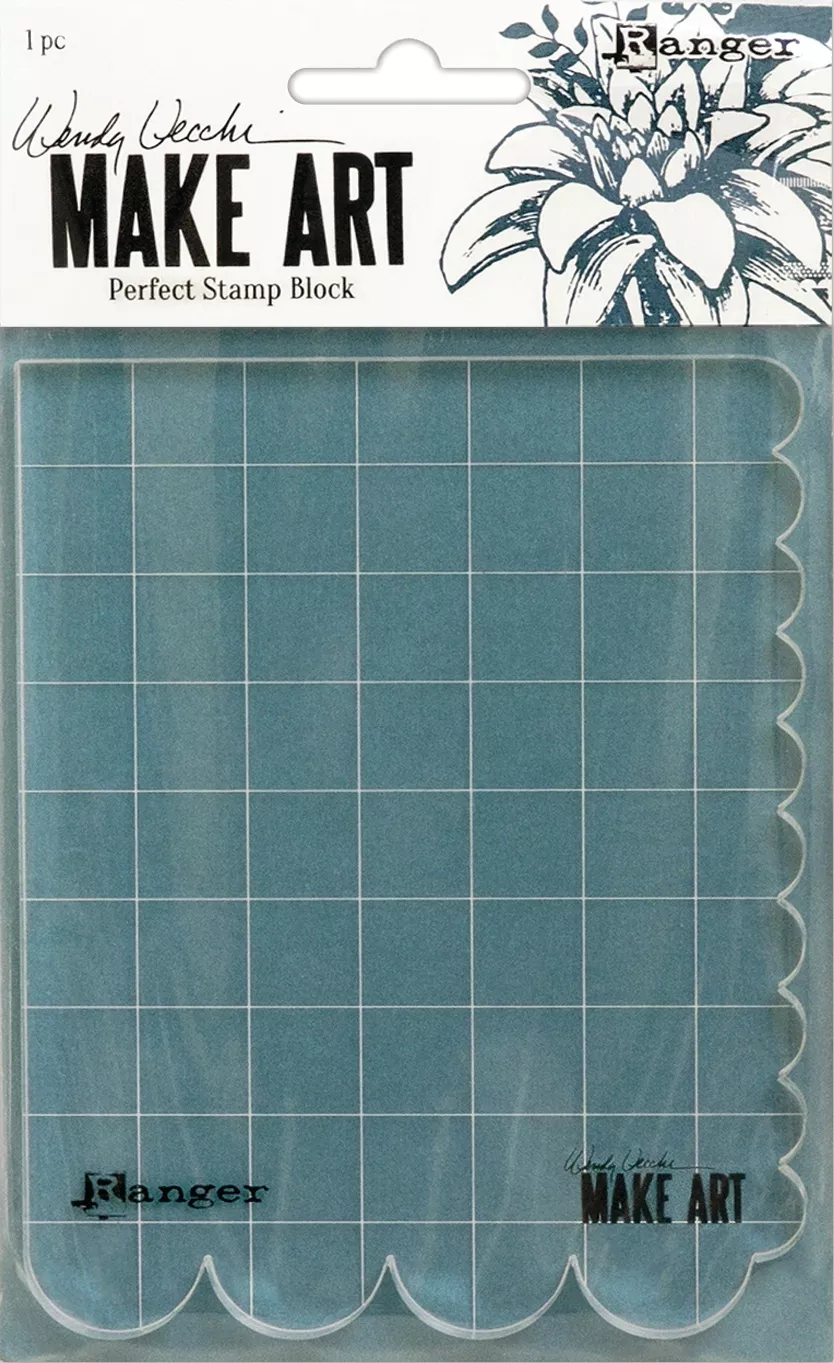 Wendy Vechhi Make Art Perfect Stamp Block-
