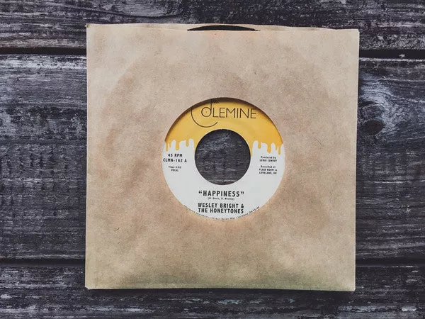 Wesley Bright & The Honeytones - Happiness (7", Single)