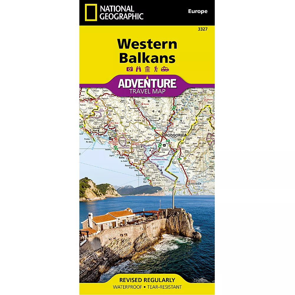 Western Balkans Adventure Map