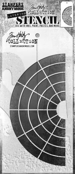 Wheel - Layering Stencil - Tim Holtz - Stampers Anonymous