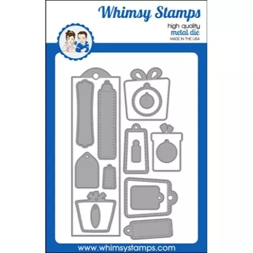Whimsy Stamps - Bookmark and Tags Die Set