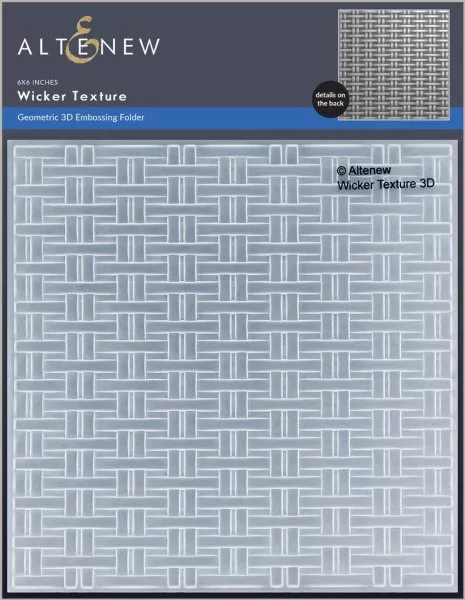 Wicker Texture - 3-D Embossing Folder - Altenew