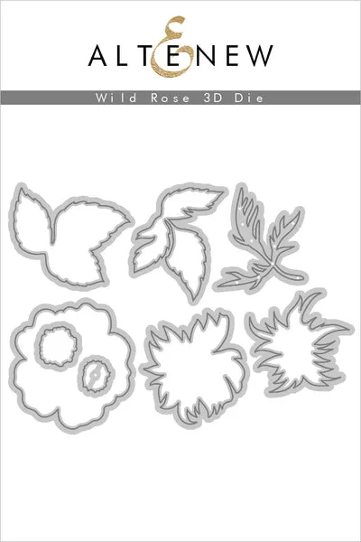 Wild Rose 3D Die Set - RETIRING
