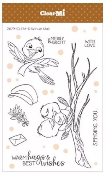 Winter mail - Clear Stamps - Impronte D'Autore