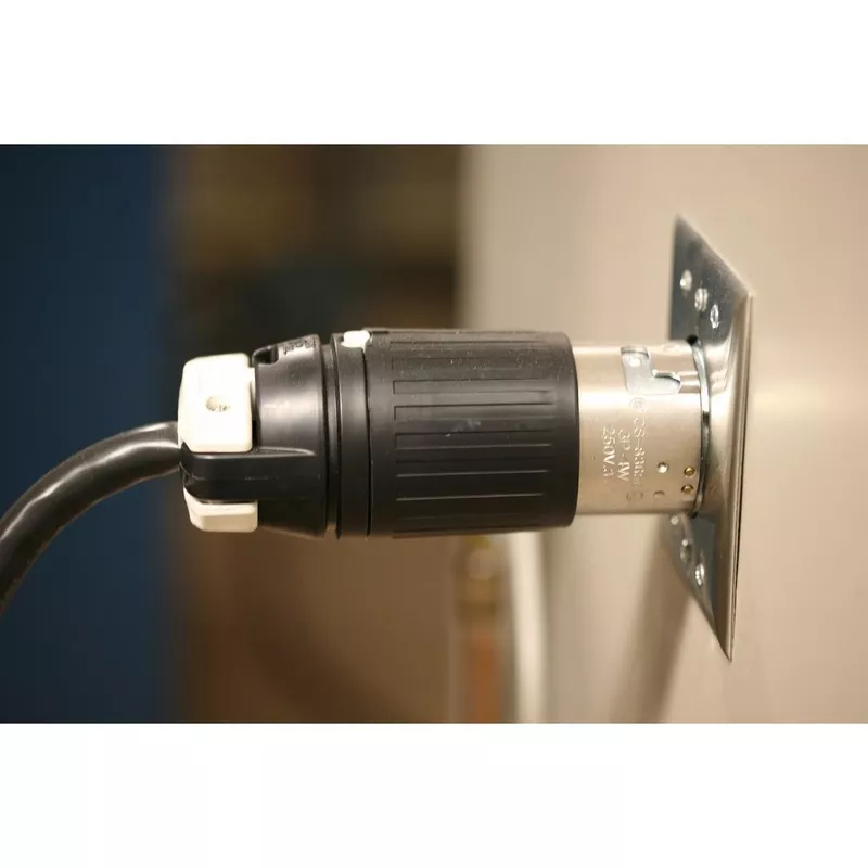 Wiring Device-Kellems CS8365C 3-Phase Grounding Cord Mount Locking Plug 250 VAC