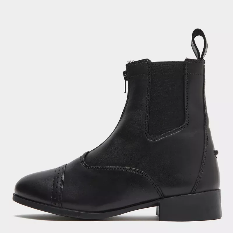 Womens Elevation Zip Boots II Black Black