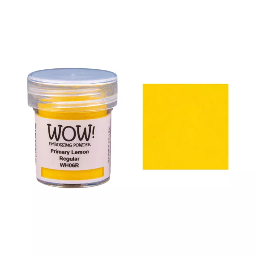 WOW Embossing Powder Primary Lemon Regular wh06r