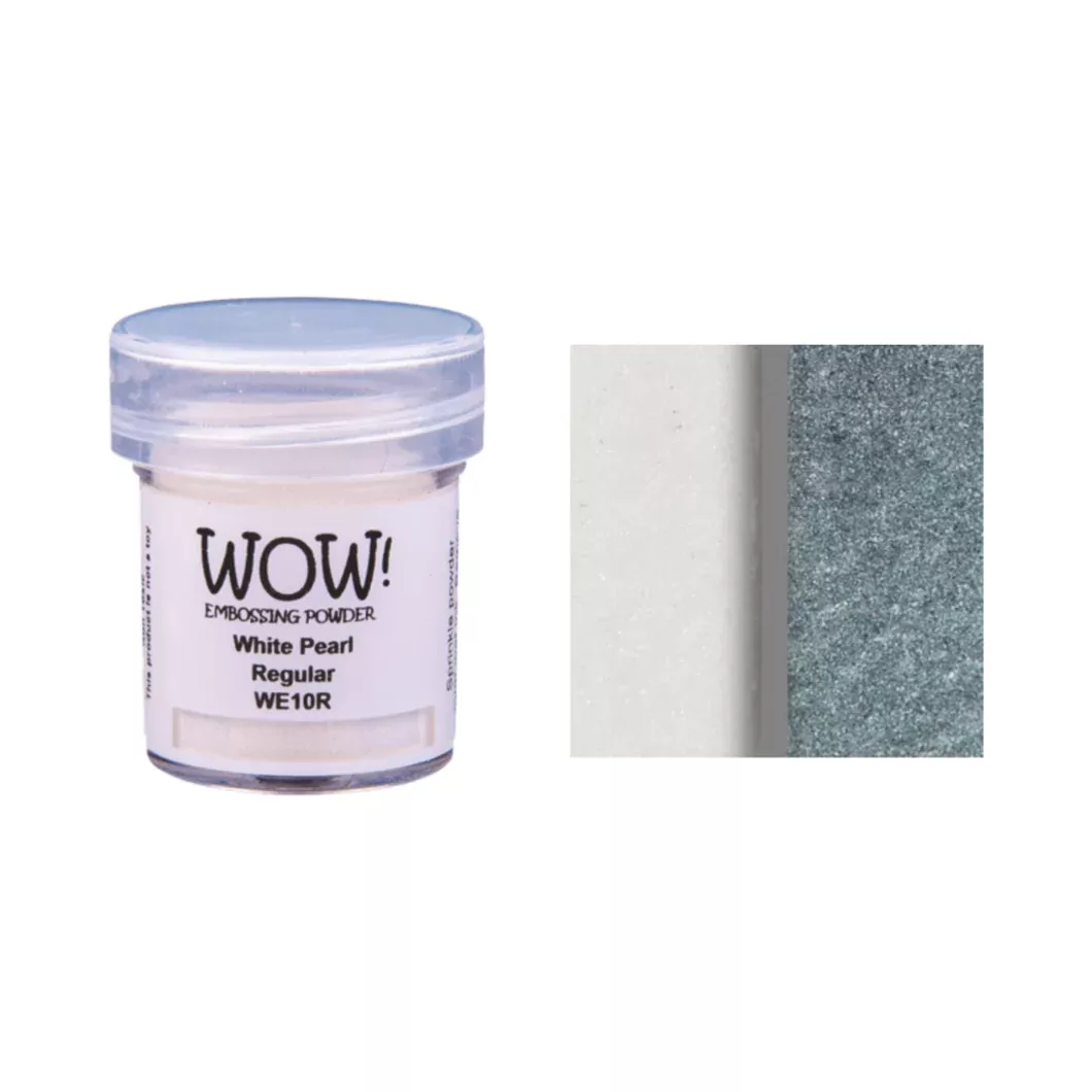 WOW Embossing Powder White Pearl Regular we10r