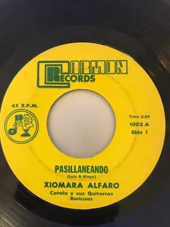 Xiomara Alfaro - Pasillaneando / Sombras (7", Single)