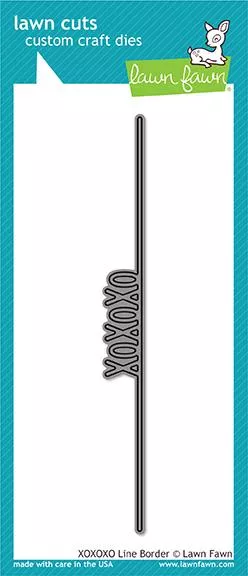 XOXOXO Line Border - RETIRING